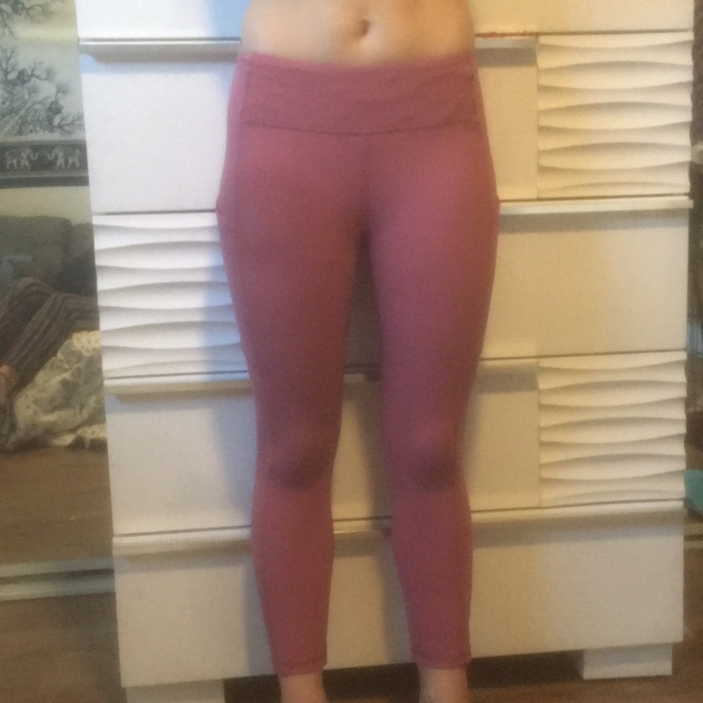 dark purple leggings